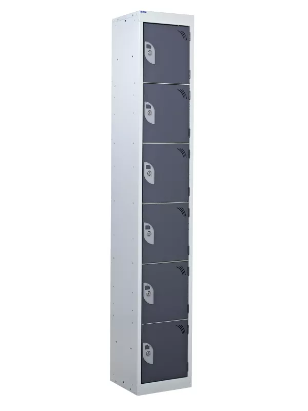 QMP Standard 6-Tier Lockers – High-Capacity, Secure 6-Door Storage Solution